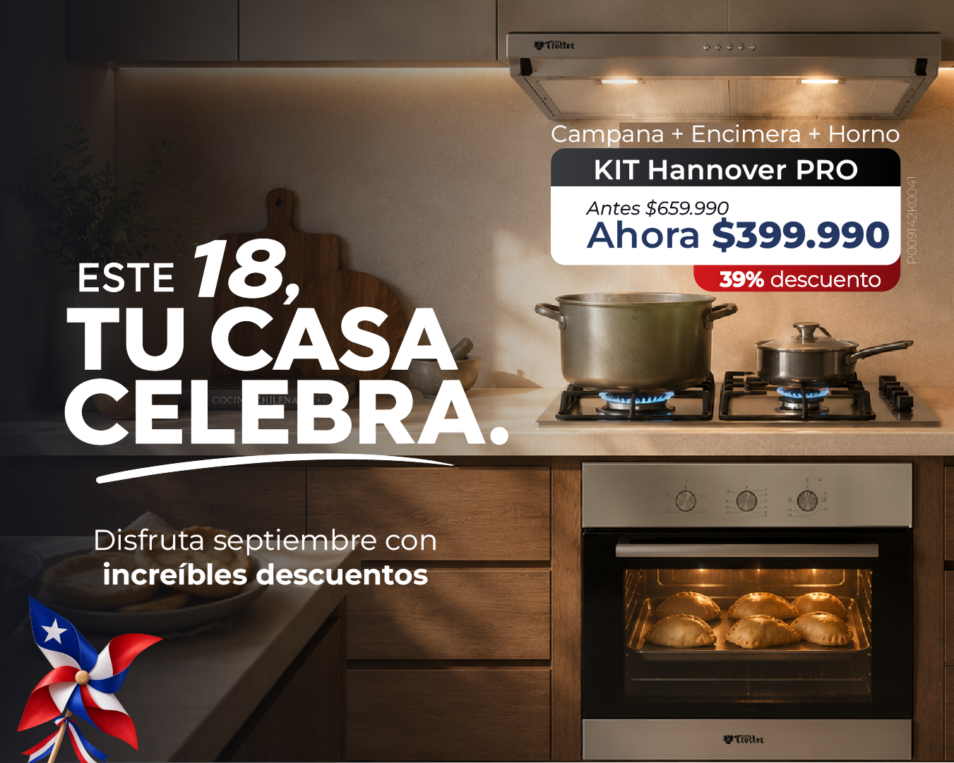 Promoción de kits de cocina Albin Trotter